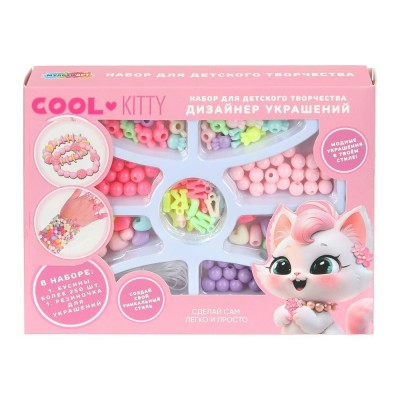 Изготовление бижутерии 19х14см Cool kitty BEADS-125624-CK МультиАрт