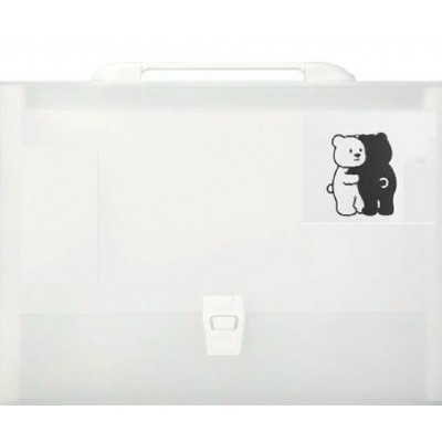 Папка портфель А4 13 отделений белый Deli 12/48 EF629 Папка портфель А4 13 отделений белый Deli 12/48 EF629