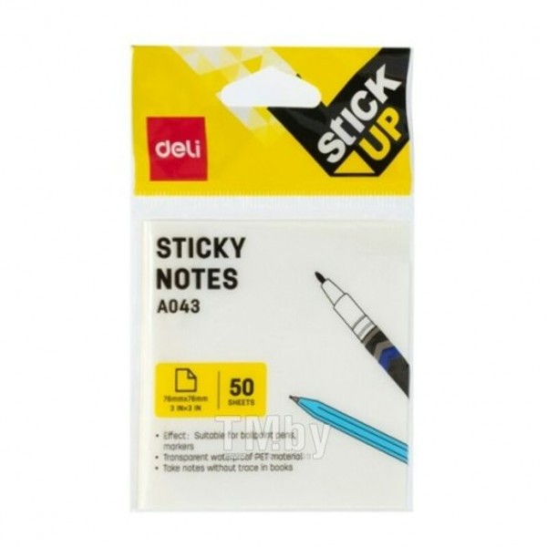 Блок  76х76 50 листов  Deli 24/384 EA043