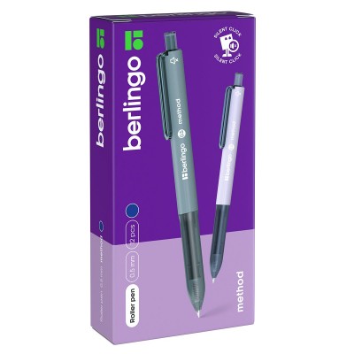 Ручка шариковая автоматическая Method синяя 0,5мм CRm_05008 Berlingo 374562 Ручка шариковая автоматическая Method синяя 0,5мм CRm_05008 Berlingo 374562