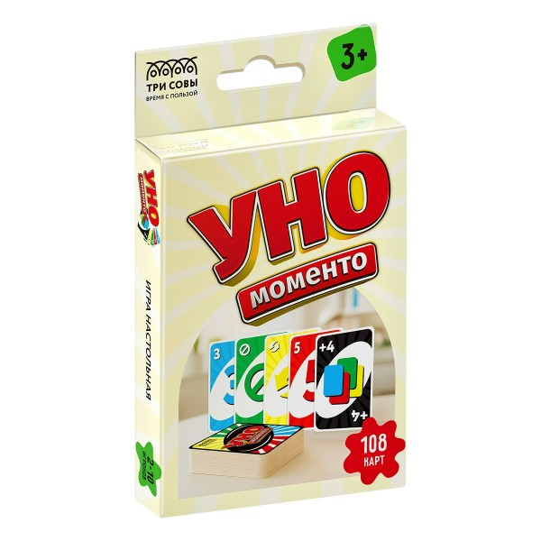 Три совы Игра 109  Уно Моменто НИ_67061 Китай