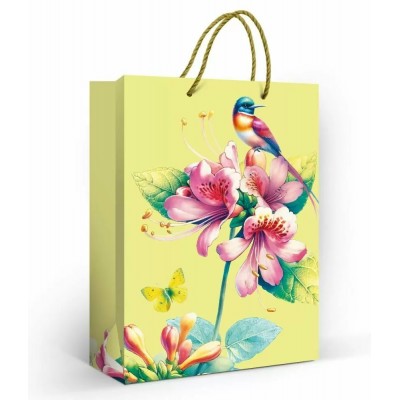 Горчаков/Пакет бумажный ламинированный. Цветы и птица 220 х 310 х 100 мм/70001026/ Горчаков/Пакет бумажный ламинированный. Цветы и птица 220 х 310 х 100 мм/70001026/