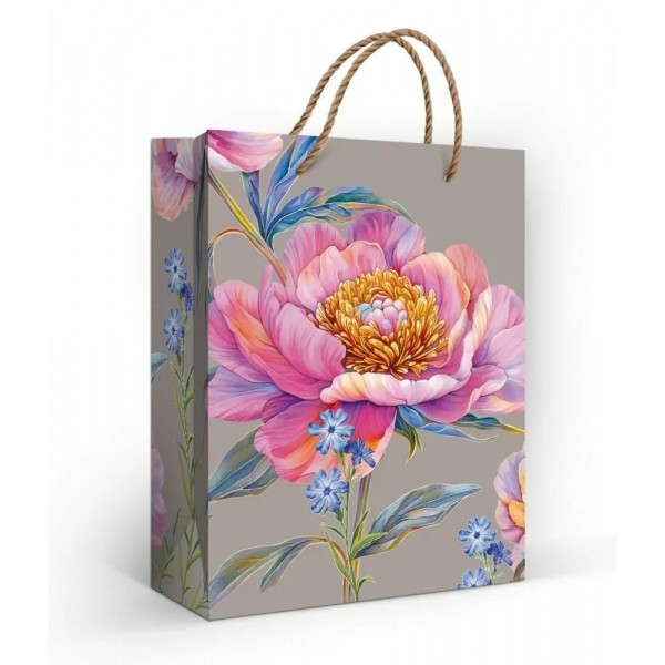 Горчаков/Пакет бумажный ламинированный. Пион 180 х 227 х 100 мм/70001027/