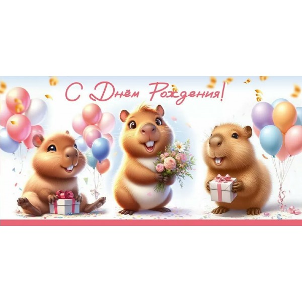 Праздник/Конверт для денег. С Днем рождения!/50002127/