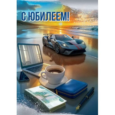 Праздник/Открытка С Юбилеем!/50002205/