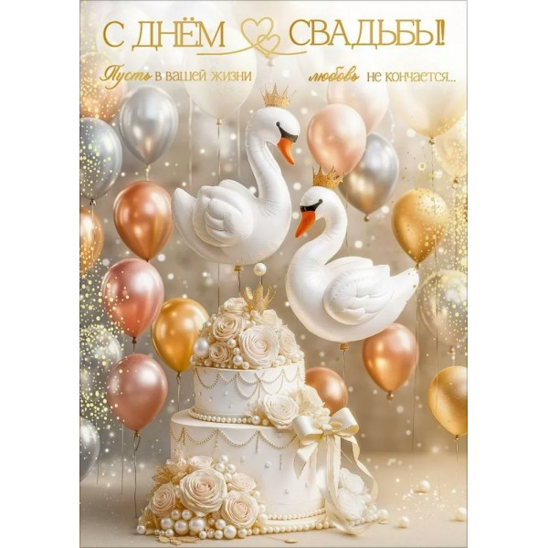 Праздник/Открытка С Днем Свадьбы! Пусть в вашей жизни../50002301/