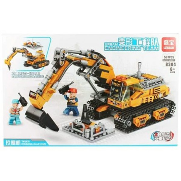 NoName Игрушка 537  Конструктор. Строительная техника 537 деталей KNS2078 Китай