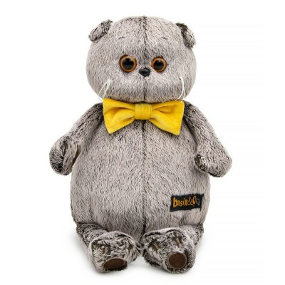 Budi Basa Игрушка Кот Басик в галстуке - бабочке, мягкая, 22 см Ks22-031 Россия Budi Basa Игрушка Кот Басик в галстуке - бабочке, мягкая, 22 см Ks22-031 Россия