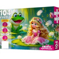 Рыжий кот Пазл 104 ОживиМульт Дюймовочка, 3 серия П104-3539 Россия