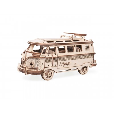 Сборная модель деревянная Ночник Фургон Флайтисфил 241 деталь  Lemmo