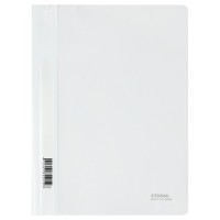 Скоросшиватель пластиковый А4 180мкм белый ММ-30901 Стамм 356762 Скоросшиватель пластиковый А4 180мкм белый ММ-30901 Стамм 356762