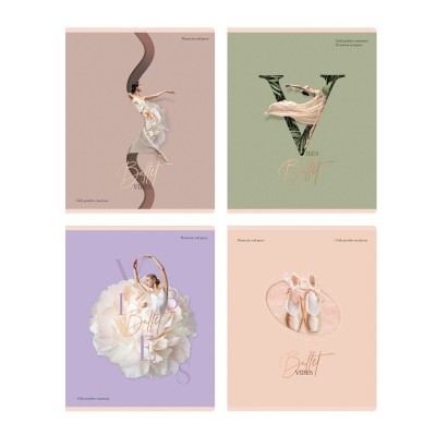 Тетрадь 96 листов А5 линия Балет 65г/м2 Т5ск96_лм_тф 11971 BG  346529