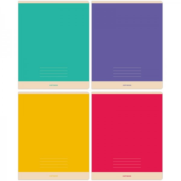 Тетрадь 96 листов А5 линия Одноцветный. Простой цвет 60г/м2 Т5ск96 11123 BG  341066