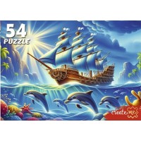 Рыжий кот Пазл 54 Подарок для мальчиков П54-8710 Россия ассортимент Рыжий кот Пазл 54 Подарок для мальчиков П54-8710 Россия ассортимент