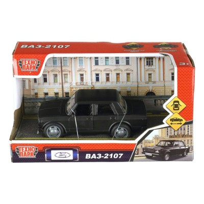 Технопарк Игрушка   Машина ВАЗ - 2107 13,5 см, пластик, инерционная 2411A0109-R Китай