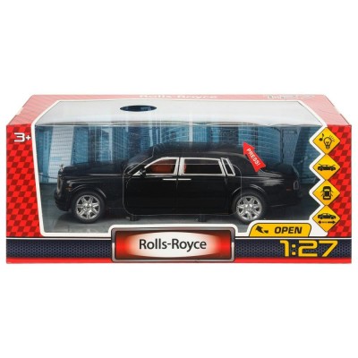 Технопарк Игрушка   Машина Rolls - Royce 20 см, металл, свет, звук, открываются двери, капот, багажник, инерционная 1603C248-R Китай
