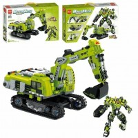 NoName Игрушка 917  Конструктор. Техника. Трансформер 917 деталей, ассорти KNS2048 Китай