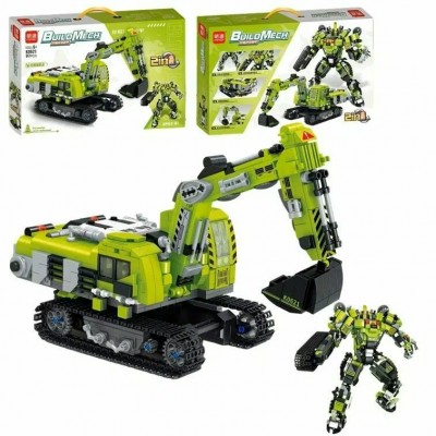 NoName Игрушка 917  Конструктор. Техника. Трансформер 917 деталей, ассорти KNS2048 Китай