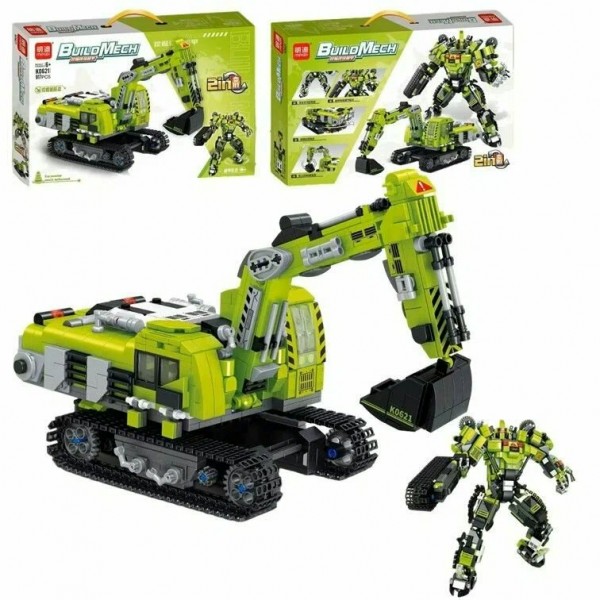 NoName Игрушка 917  Конструктор. Техника. Трансформер 917 деталей, ассорти KNS2048 Китай