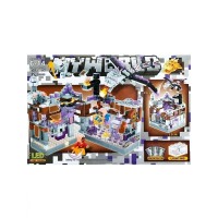 NoName Игрушка 720  Конструктор. Конструктор из кубиков. Кубический дом с драконом 720 деталей KNS2027 Китай