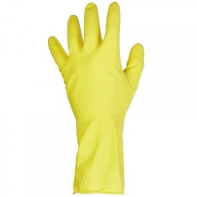 Хозяйственные товары Перчатки резиновые М с хлопковым напылением 00-00011491  12/240