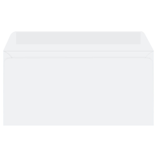 Конверт Е65 110х220 без подсказа, без окна, отрывная полоса Е65.1000.1 OfficeSpace  352282
