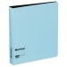 Папка 4 кольца А5 35мм 700мкм Instinct аквамарин, карман, D-кольца RB4_A5510 Berlingo  358880