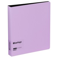 Папка 4 кольца А5 35мм 700мкм Instinct лаванда, карман, D-кольца RB4_A5507 Berlingo  358879