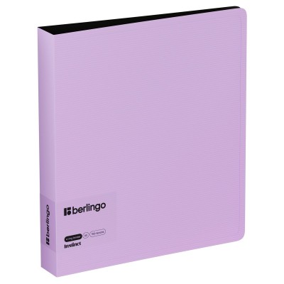 Папка 4 кольца А5 35мм 700мкм Instinct лаванда, карман, D-кольца RB4_A5507 Berlingo 358879 Папка 4 кольца А5 35мм 700мкм Instinct лаванда, карман, D-кольца RB4_A5507 Berlingo 358879