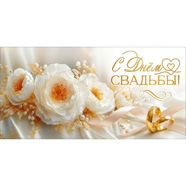 Праздник/Конверт для денег. С Днем Свадьбы!/50002557/