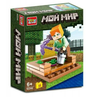 Мастер Игрушка 35  Конструктор Мой мир 35 деталей 62249-CY Китай