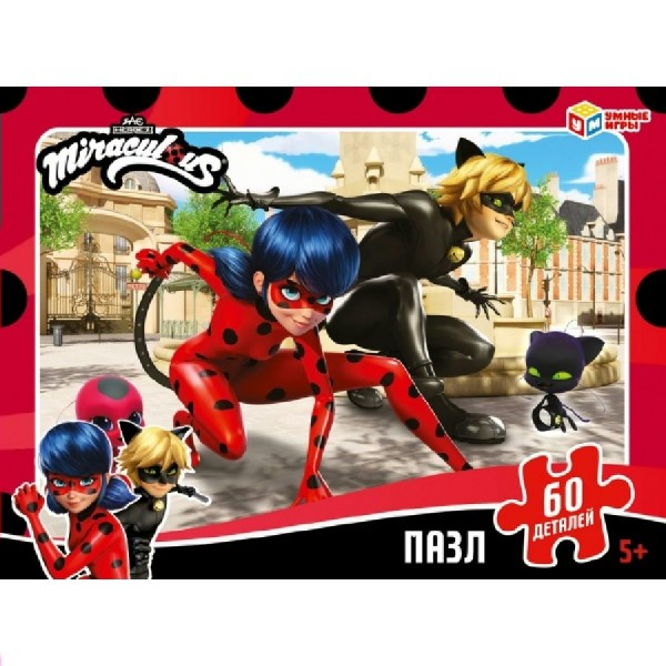 Умные игры Пазл 60  Леди Баг и Супер-кот  Россия