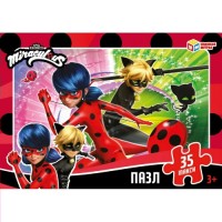 Умные игры Пазл-Макси 35  Леди Баг и Супер-кот  Россия