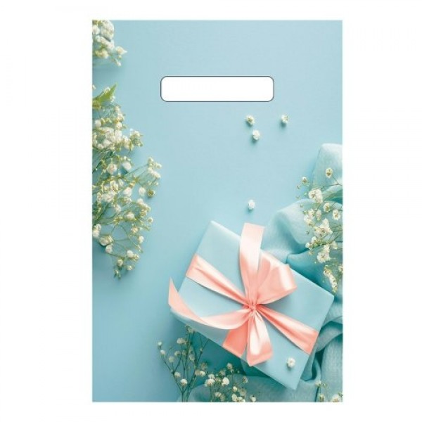 Артпласт/Пакет полиэтиленовый c вырубной ручкой. Голубая мечта 200 х 300/ВНР69146/