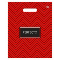 Тико/Пакет полиэтиленовый с вырубной ручкой. Perfecto. Перфекто Зигзаг 370 х 300/ВУР61409/ Тико/Пакет полиэтиленовый с вырубной ручкой. Perfecto. Перфекто Зигзаг 370 х 300/ВУР61409/