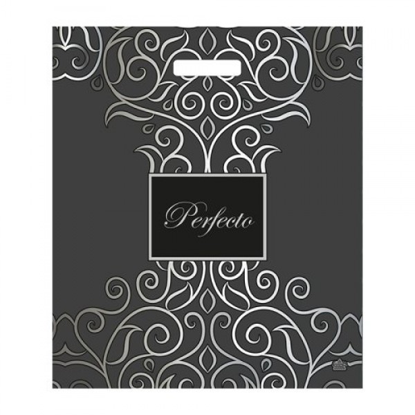 Тико/Пакет полиэтиленовый с вырубной ручкой. Perfecto. Перфекто Бенефис 480 х 420/ВУР69072/