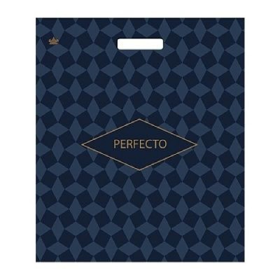 Тико/Пакет полиэтиленовый с вырубной ручкой. Perfecto. Перфекто Калейдоскоп 480 х 420/ВУР69073/