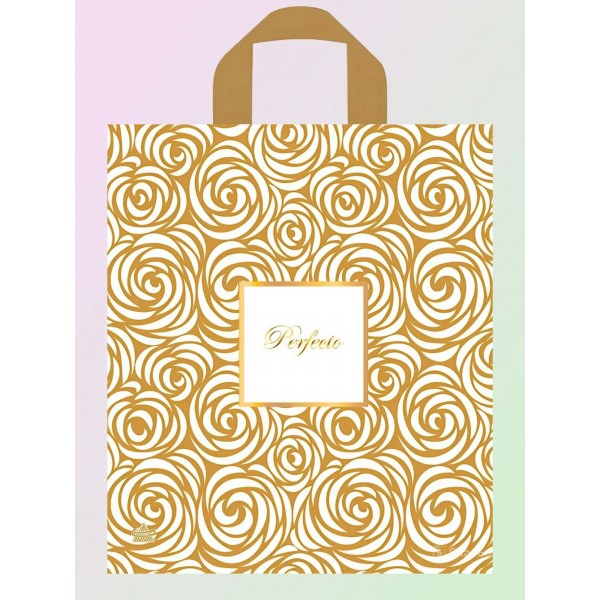 Тико/Пакет полиэтиленовый с петлевой ручкой. Perfecto. Перфекто Роузи НОВ 310 х 350/ПТЛ63721/