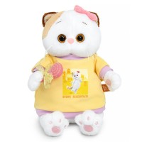 Budi Basa Игрушка   Кошечка Ли - Ли в свиншоте, мягкая 18 см LKm18-008 Россия