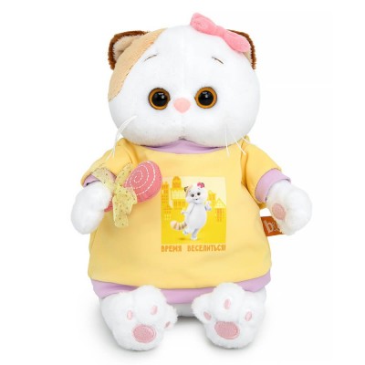 Budi Basa Игрушка   Кошечка Ли - Ли в свиншоте, мягкая 18 см LKm18-008 Россия