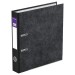 Папка регистратор А4 50мм Standard карман на корешке, разборный, мрамор черный ATm_59101 Berlingo  182737