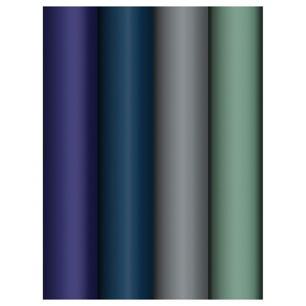 MESHU/Бумага упаковочная. Монохром 70 х 100 см/MS_62812/ассорти 4 дизайна