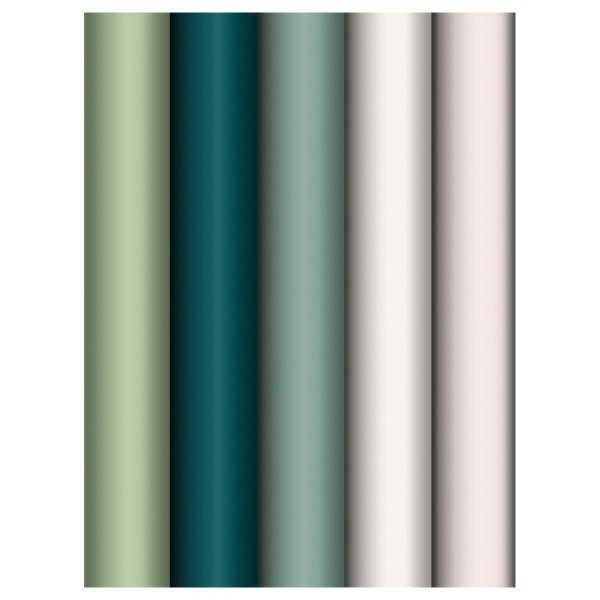 MESHU/Бумага упаковочная. Утренний туман 70 х 100 см/MS_66826/ассорти 5 дизайнов