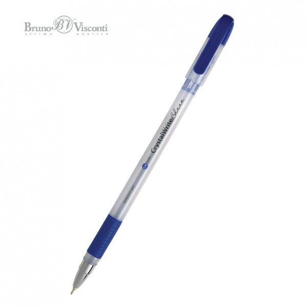 Ручка шариковая CrystalWrite Moon синяя 0,38мм 20-0404/11 Bruno Visconti