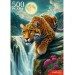 Рыжий кот Пазл 500  Леопард и луна Ф500-2740 Россия