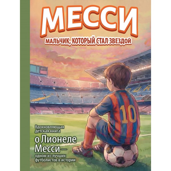 Месси: мальчик, который стал звездой. Вдохновляющая детская книга о Лионеле Месси — одном из лучших футболистов в истории. 