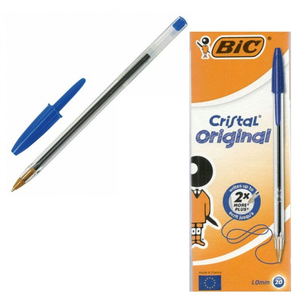 Ручка шариковая Кристал синяя 528921 Bic