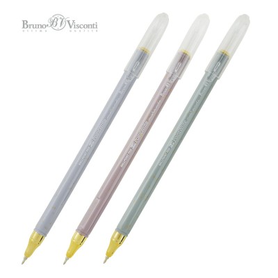 Ручка шариковая PointWrite. Morandi diamond синяя 0,38мм 20-0437 Bruno Visconti