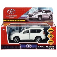 Технопарк Игрушка   Машина Toyota Prado 12 см, металл, инерционная PRADO-WH Китай