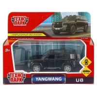 Технопарк Игрушка   Машина Yangwang u8 10,5 см, металл, инерционная, черный U8-11-BK Китай